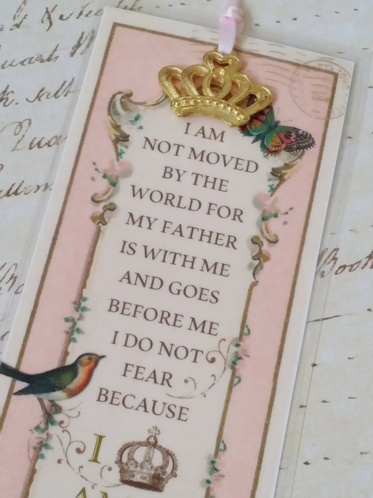 Daughter of the King Bookmark Princess by Strength4theJourney