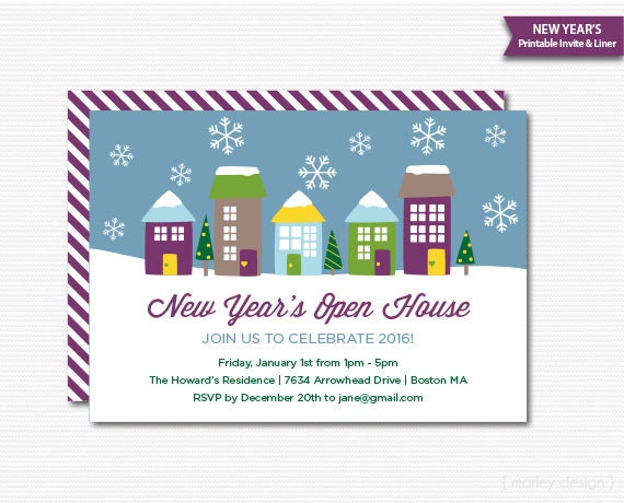 ideas for new years day open house