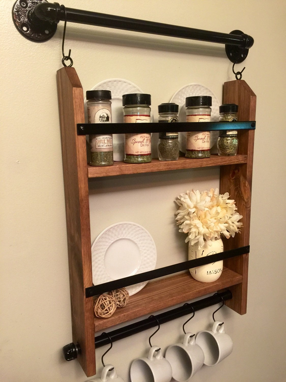 ON SALE Kitchen Spice Rack Spice Rack Shelf Spice Rack