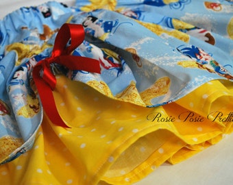 Snow White Skirt, Princess Skirt, Disney Skirt, Twirly Skirt, Snow White Twirly Skirt, Girls Disney Skirt, Birthday Princess Skirt, Disney