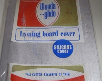 Vintage Ironing Board Cover Silicone Cover Wunda Glide Deadstock Cotton