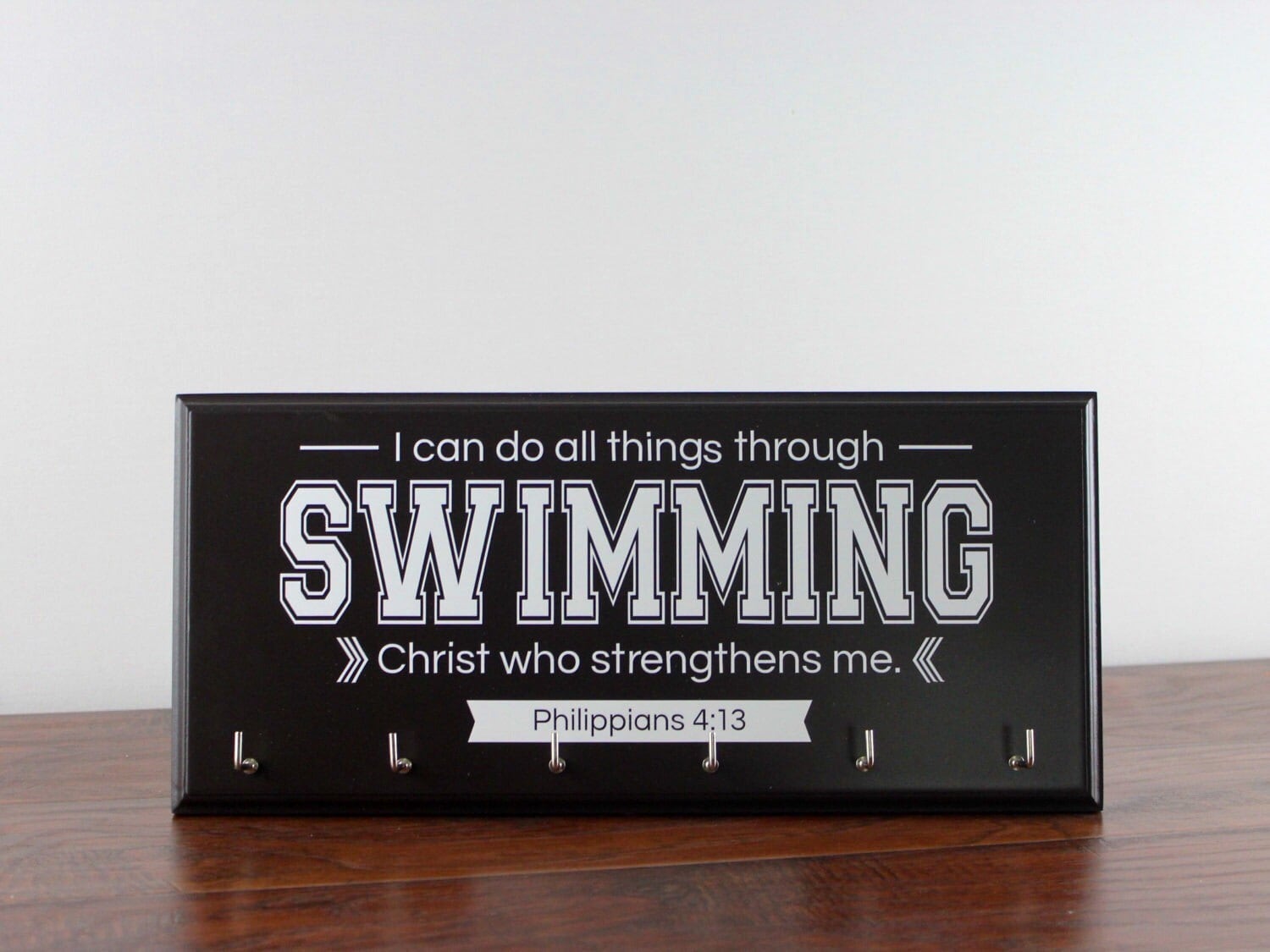 Swimming ribbon holder display your swim ribbons