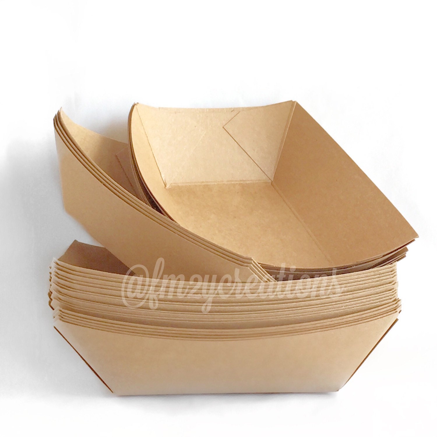 Hot Dog Boats Paper karft paper food trays 1 lb food boats concession party Hot Dog Boats Paper karft paper food trays 1 lb food boats concession party