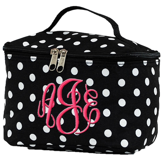 Personalized Cosmetic Bag Bridesmaid GiftMakeup BagLarge