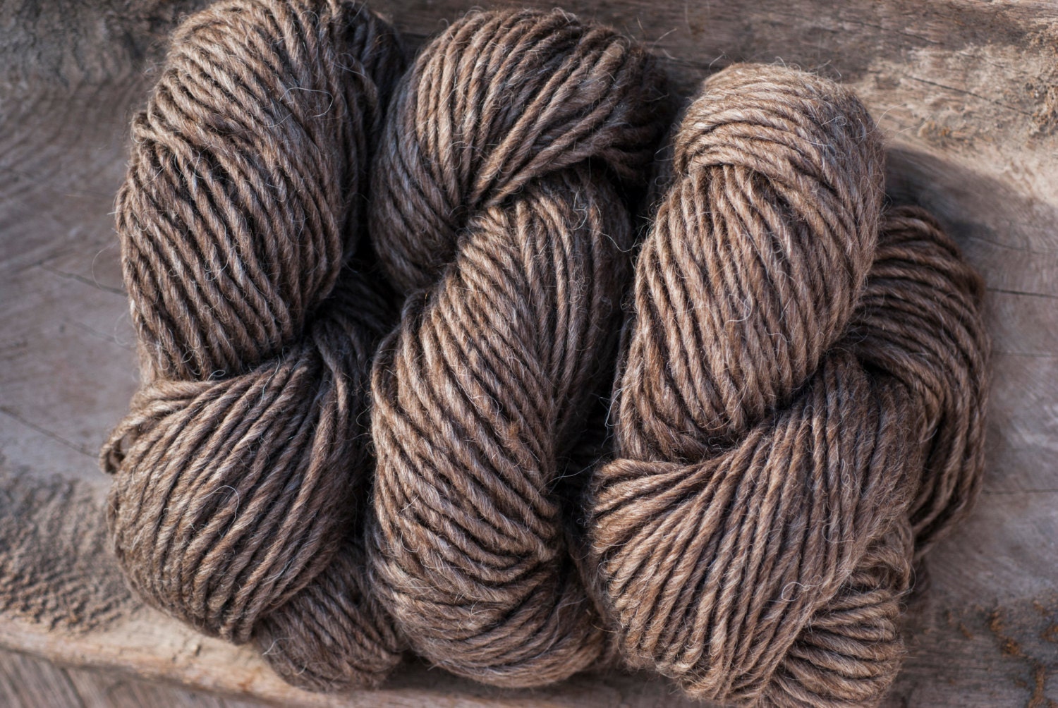 100 Icelandic Wool Lopi Yarn Brown