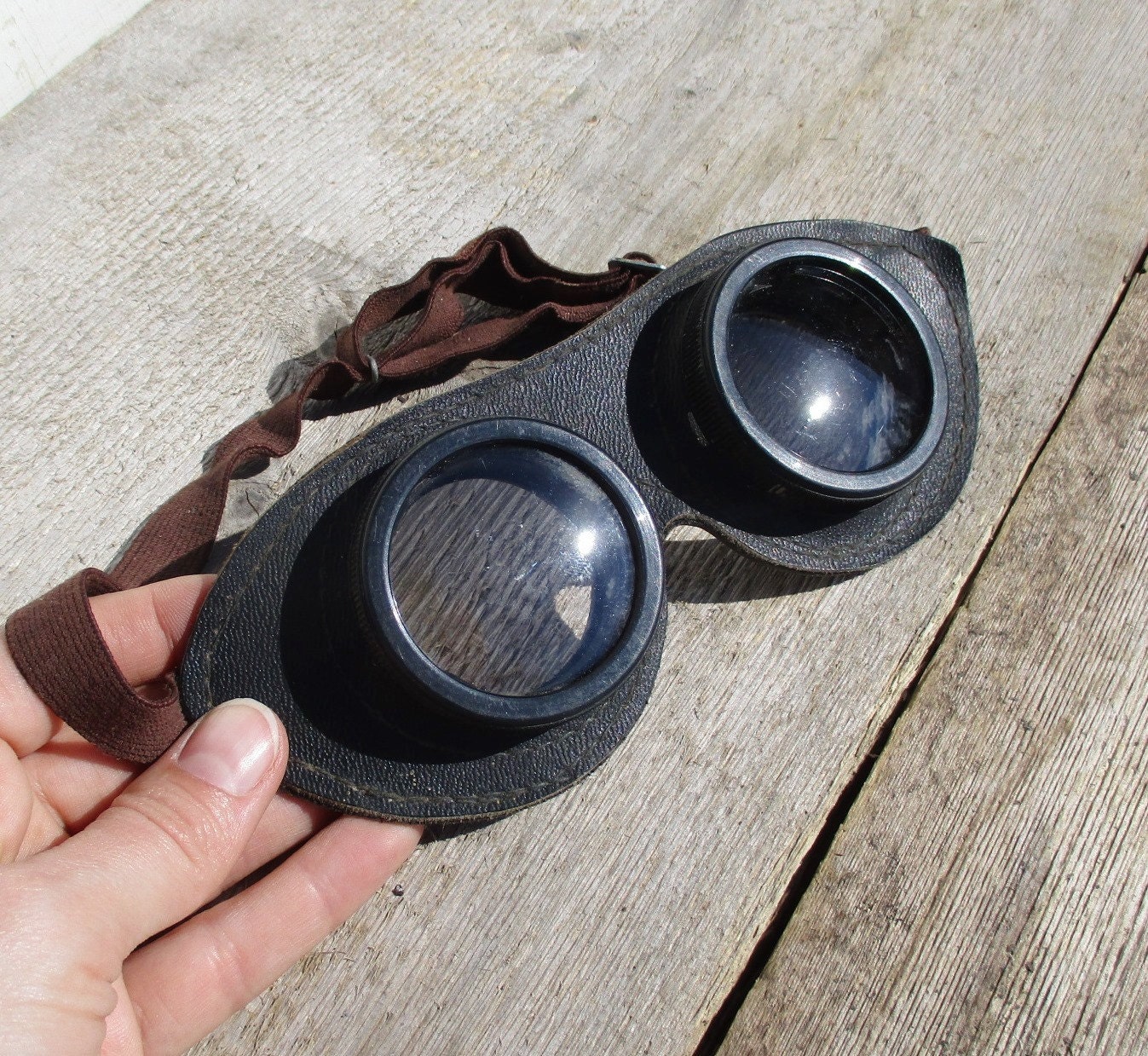 vintage cycling goggles