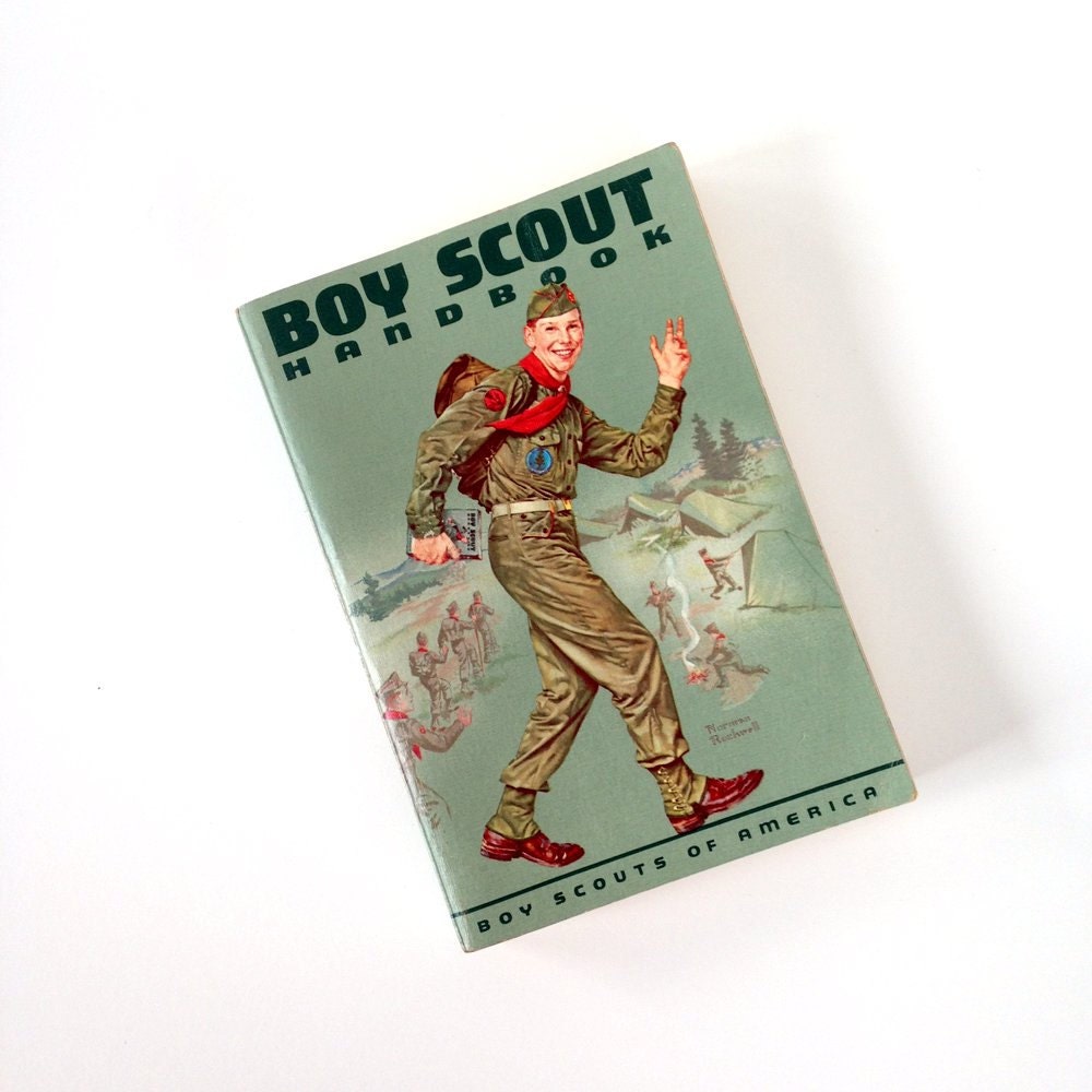 Vintage Boy Scout Handbook Boy Scouts of America Norman