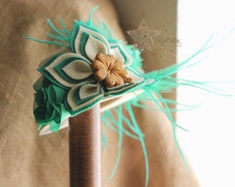 St. Patrick's day mini top hat - mini hat - St. Patrick's day fascinator - mini top hat - fascinator - photo prop - mini hat headband