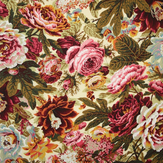 Rowan Fabric by the Yard Kaffe Fassett Collective Floral Burst