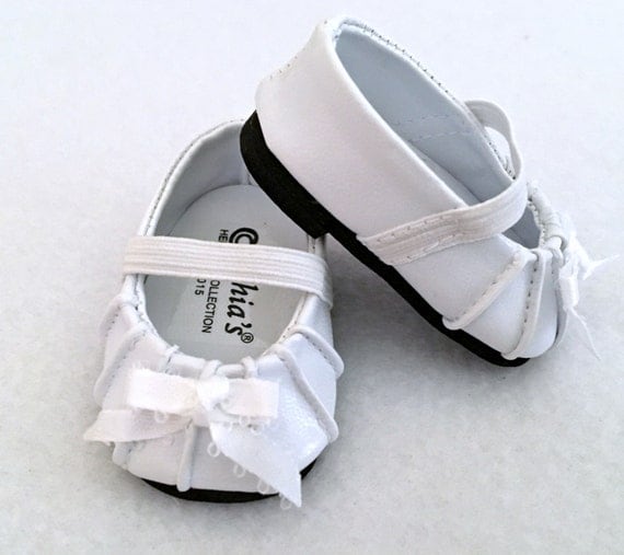 White Shoes for 1516 inch Doll Baby Doll Shoes Doll Shoes