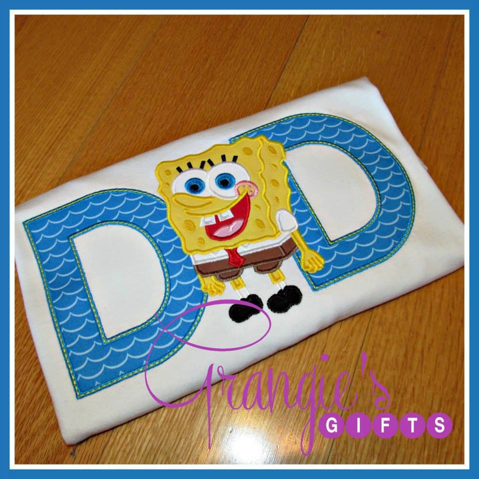 Personalized Any ONE ADULT Spongebob TShirt