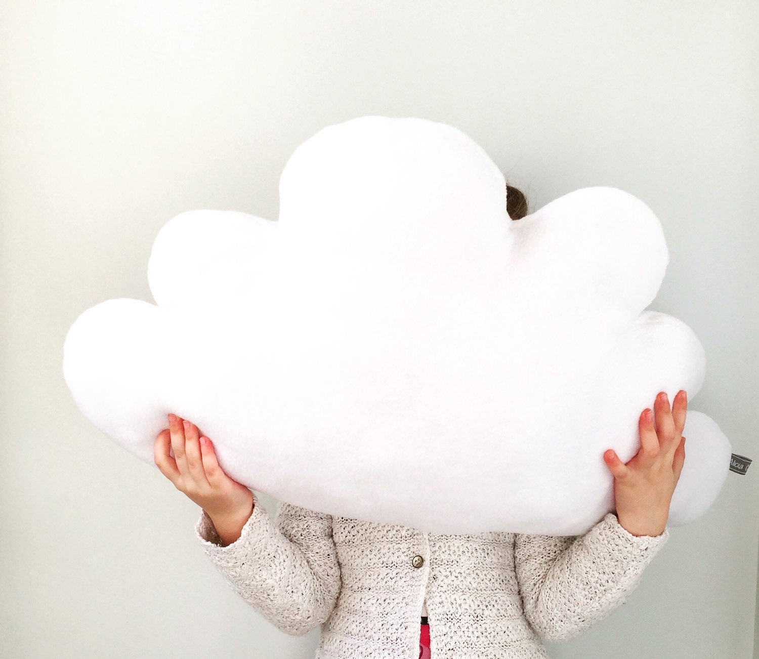 Big White Cloud Cushion. Cloud cushion. Nursery decor