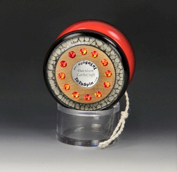 Toy YoYo BC/Tom Kuhn Blackbird Wood Butterfly