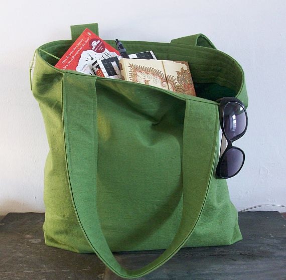 olive green tote