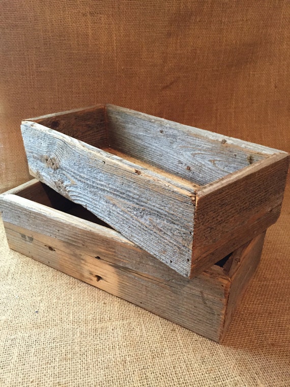 Small Rustic Wooden Boxes 5