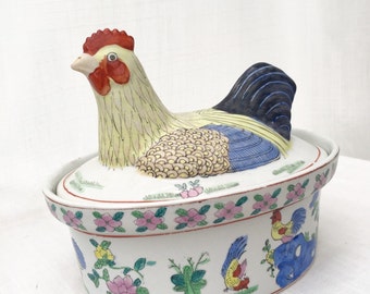 Vintage Chicken Cookie Jar Etsy   Il 340x270.990137311 Qgoz 