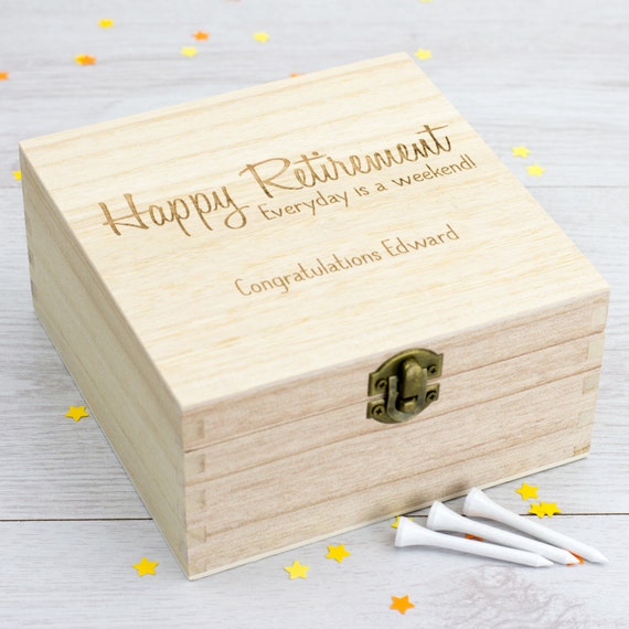 Retirement Memento / Personalised Adventure Retirement Memory Keepsake