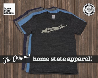 Long Island, New York Men's/Unisex Home T Shirt by Home State Apparel