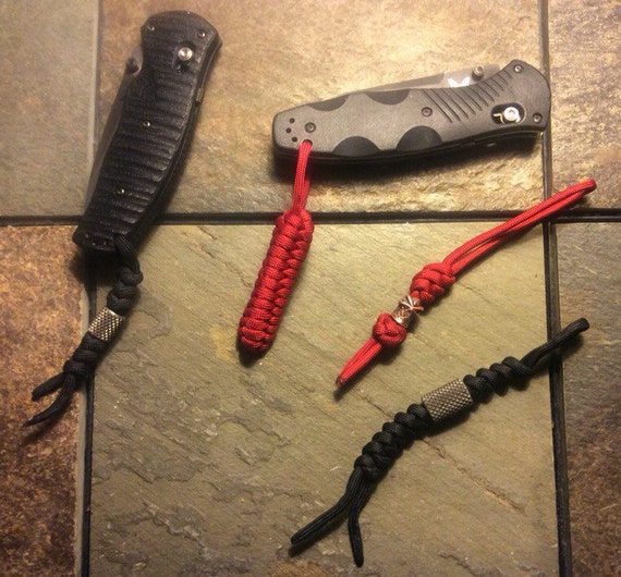 Paracord knife lanyard by ChreationsByChrista on Etsy