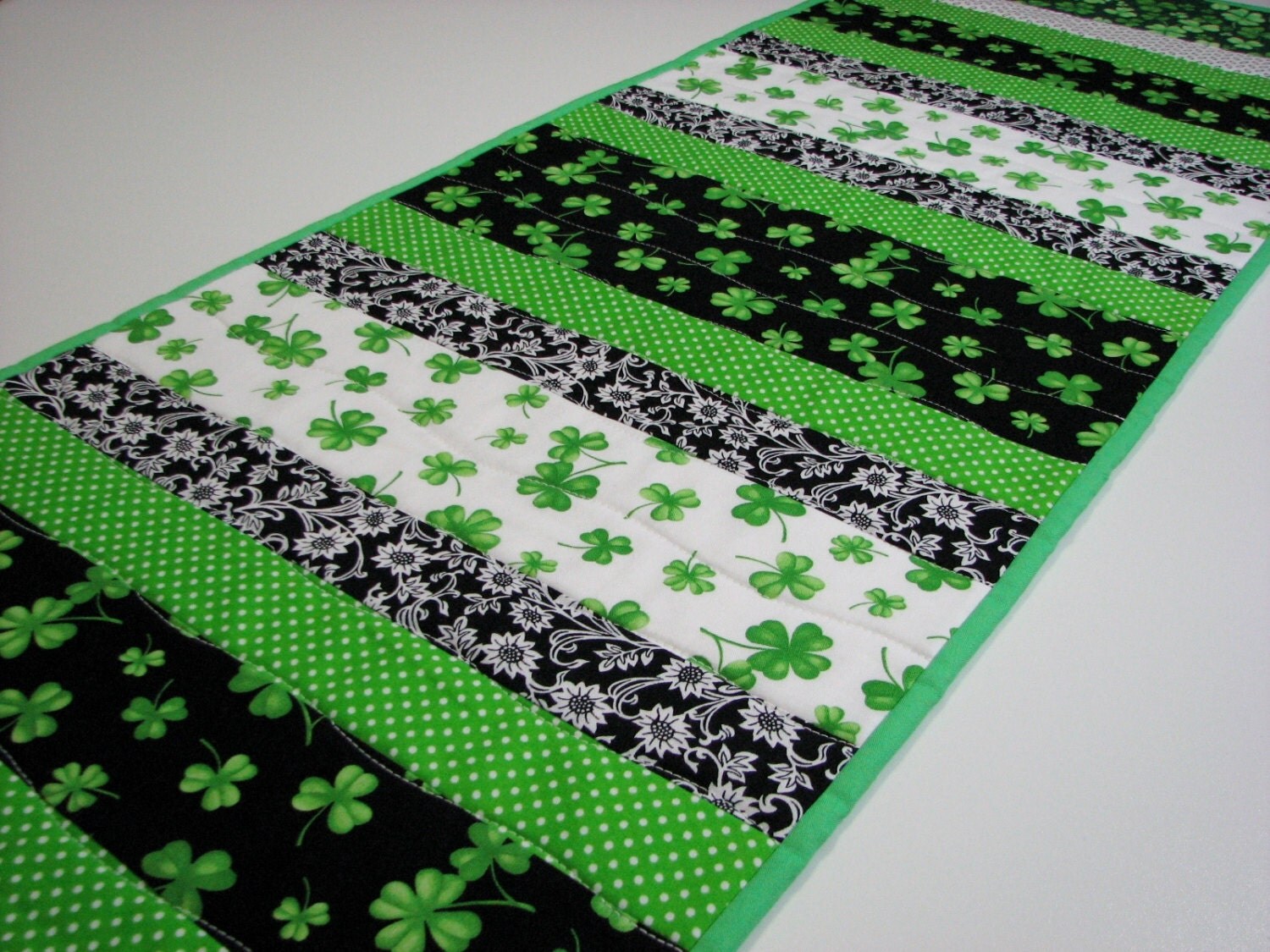 st patricks day quilted table runner patterns