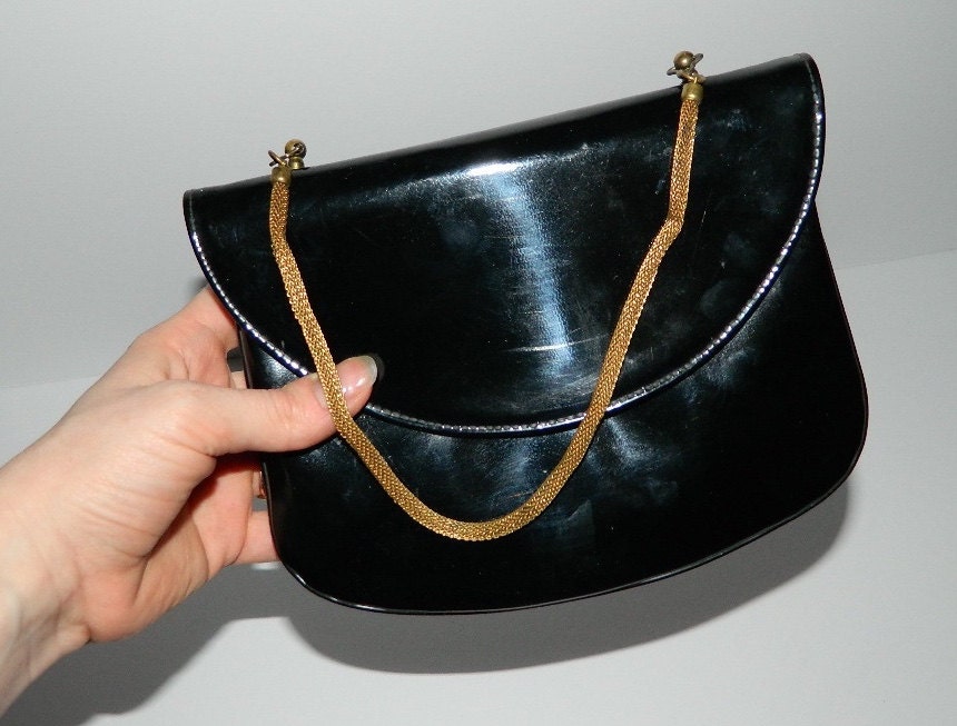 evening black purse