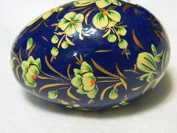 Vintage Hand Painted Egg