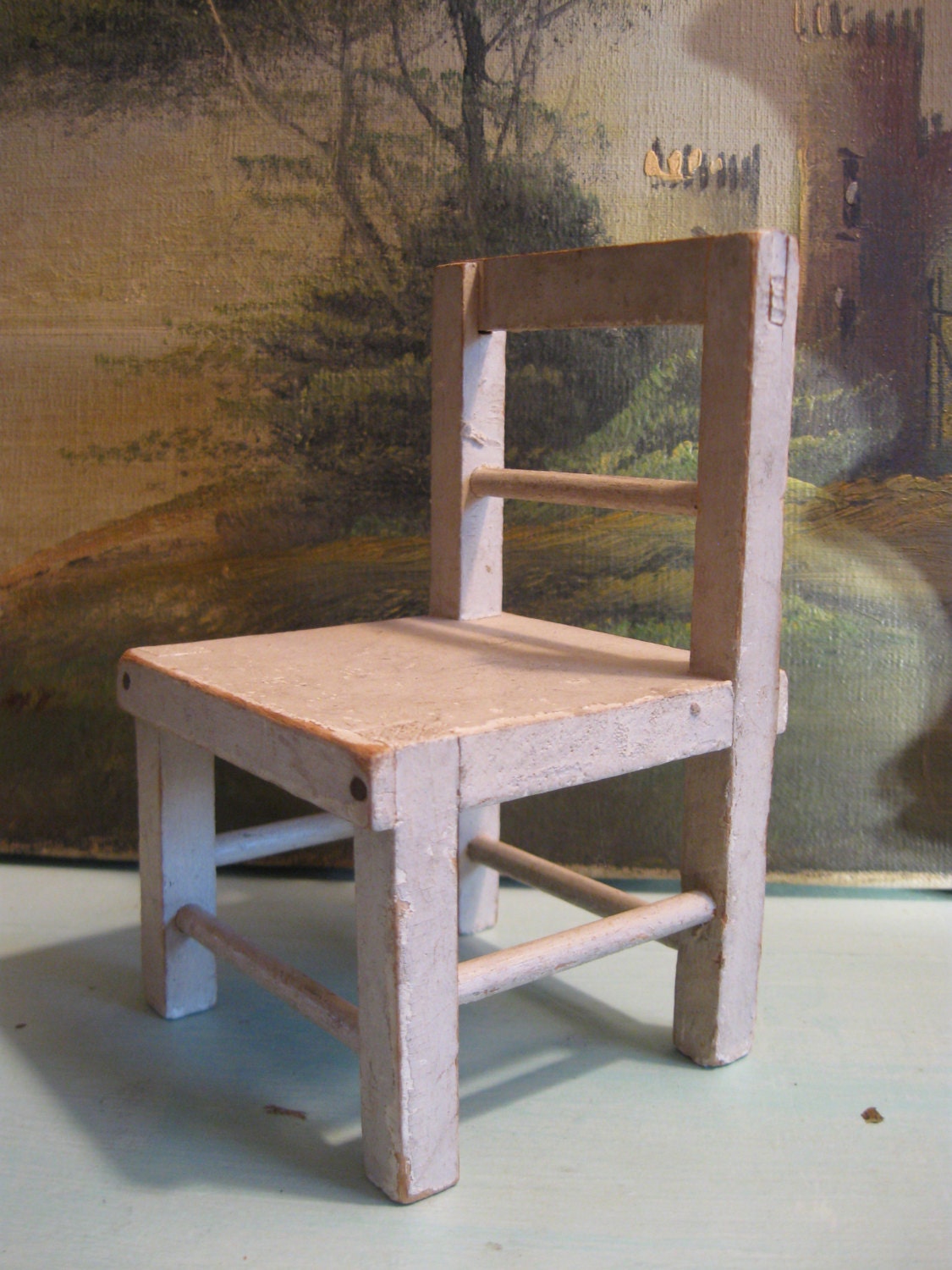 antique doll chair