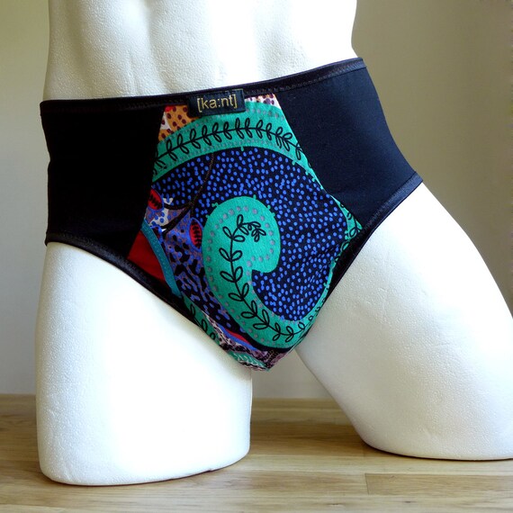 Items similar to Mens underwear / vertical fly (right side) briefs