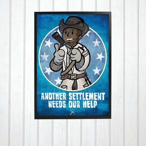 Fallout 4 Preston Garvey Another By LiamShawillustration On Etsy   Il 570xN.917256991 Oo8n 