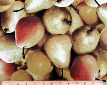 Farmers Market Fruit Pears Fabric From RJR