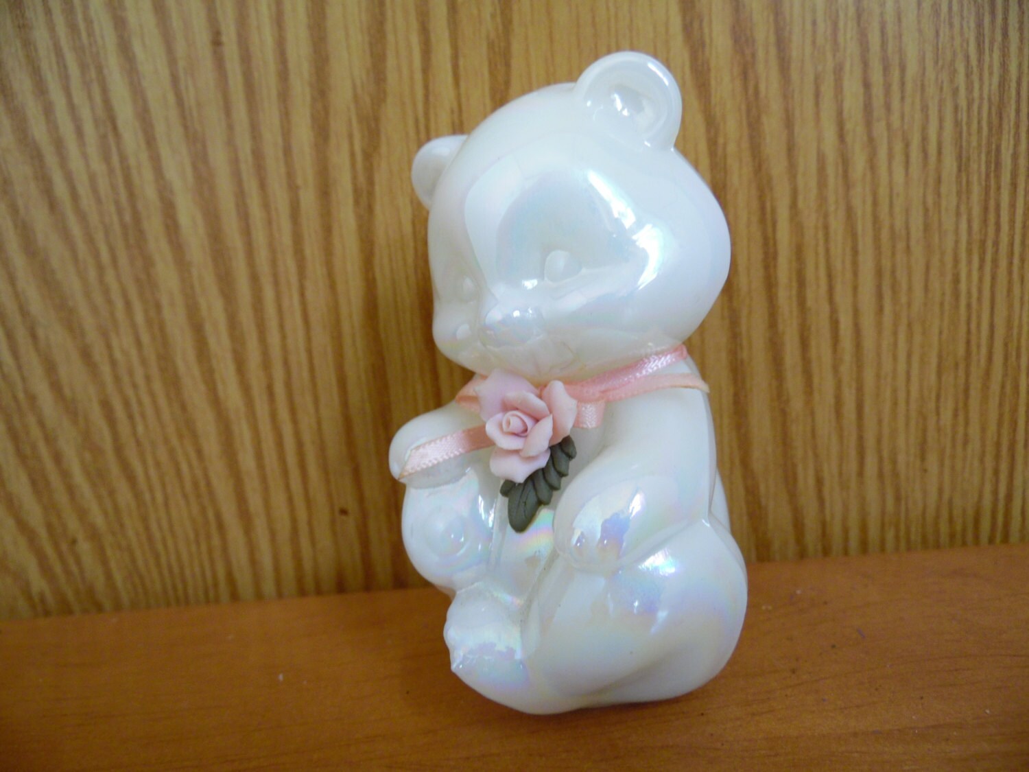 fenton glass bear figurine