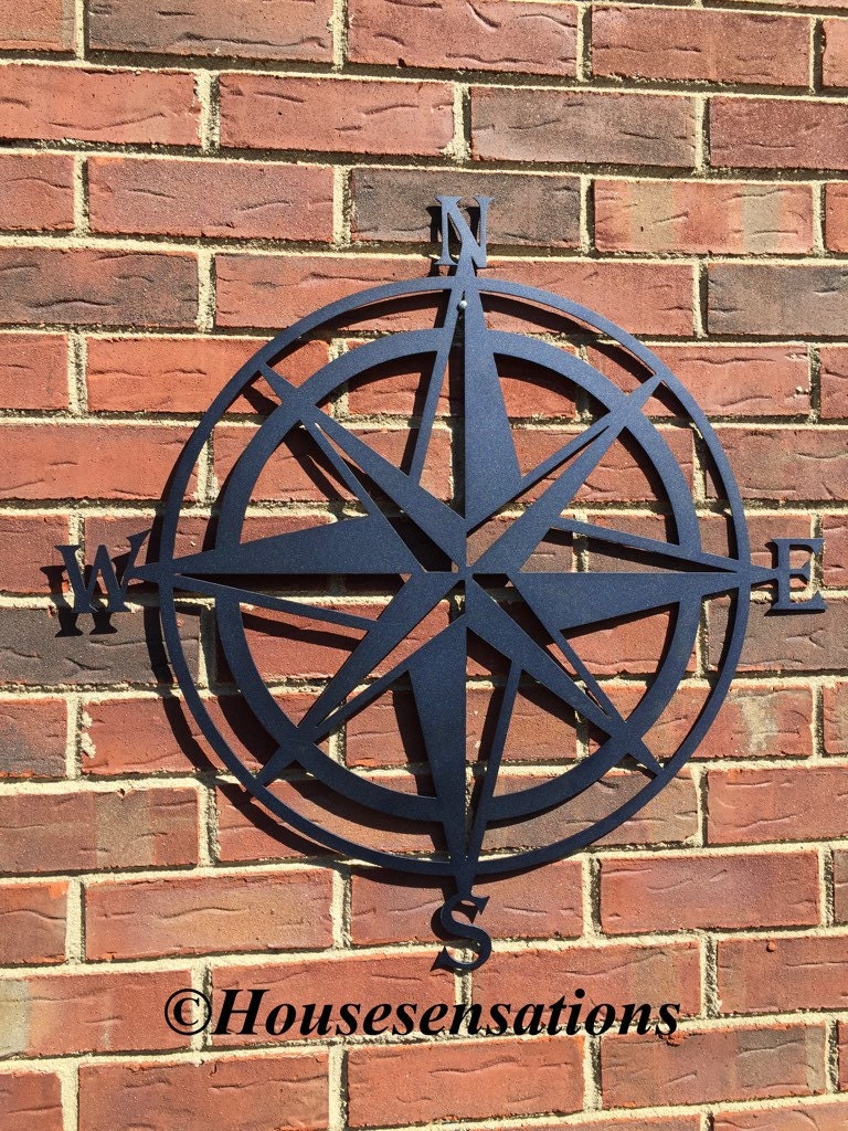 Metal Compass Rose Nautical Wall Art Metal Wall Art Wall 4762