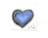 acrylic painted picture Set * HEARTS* acrylic painted picture Set * HEARTS*