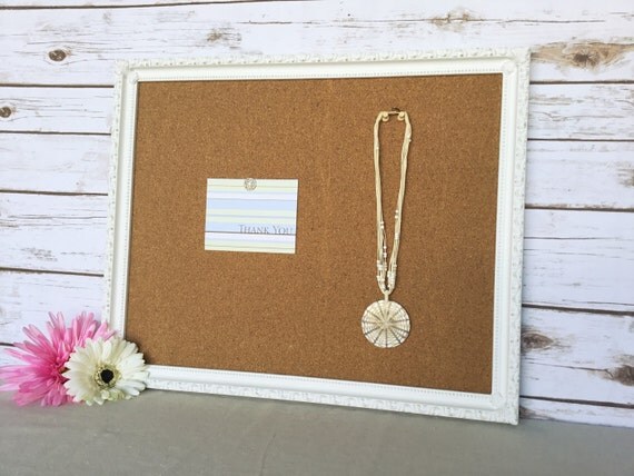 white framed bulletin board shabby chic decor by youmatterdesigns white framed bulletin board shabby chic decor by youmatterdesigns