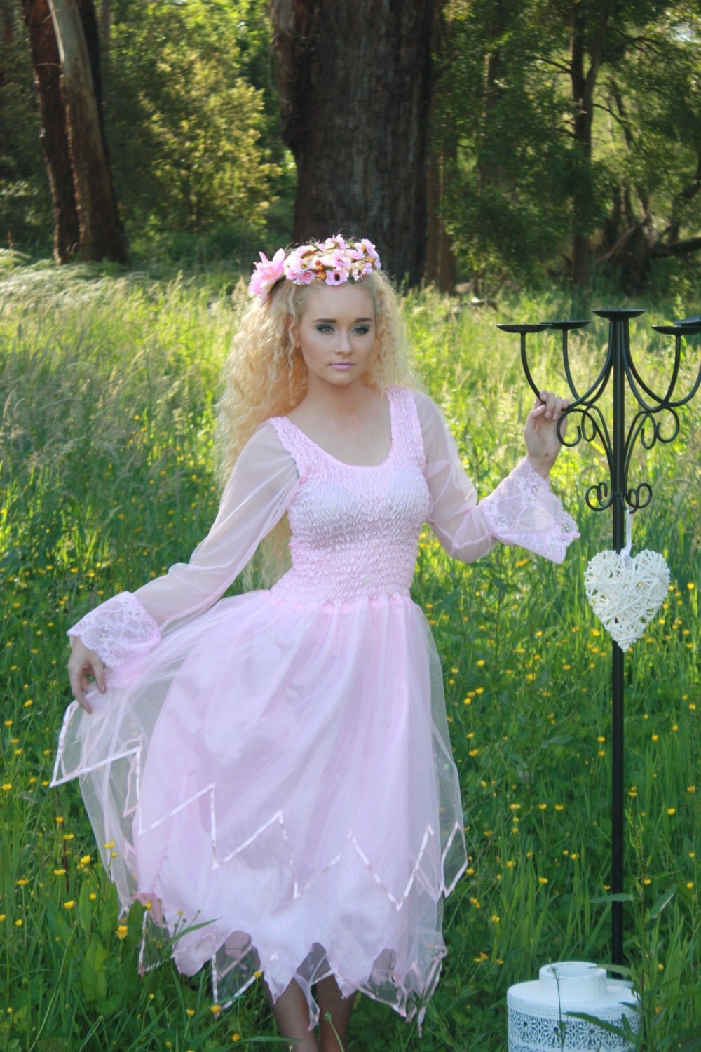pink fairy godmother dress