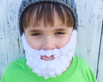 Baby Beard Hat Toddler Beard Hat Children's Beard Hat Men's Beard Hat Custom Beard Hat Crochet Beard Hat