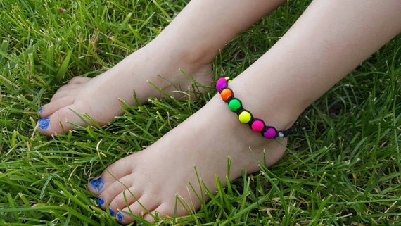 RESERVED for Megan Kids Anklet Girls Jewelry Hemp Anklet