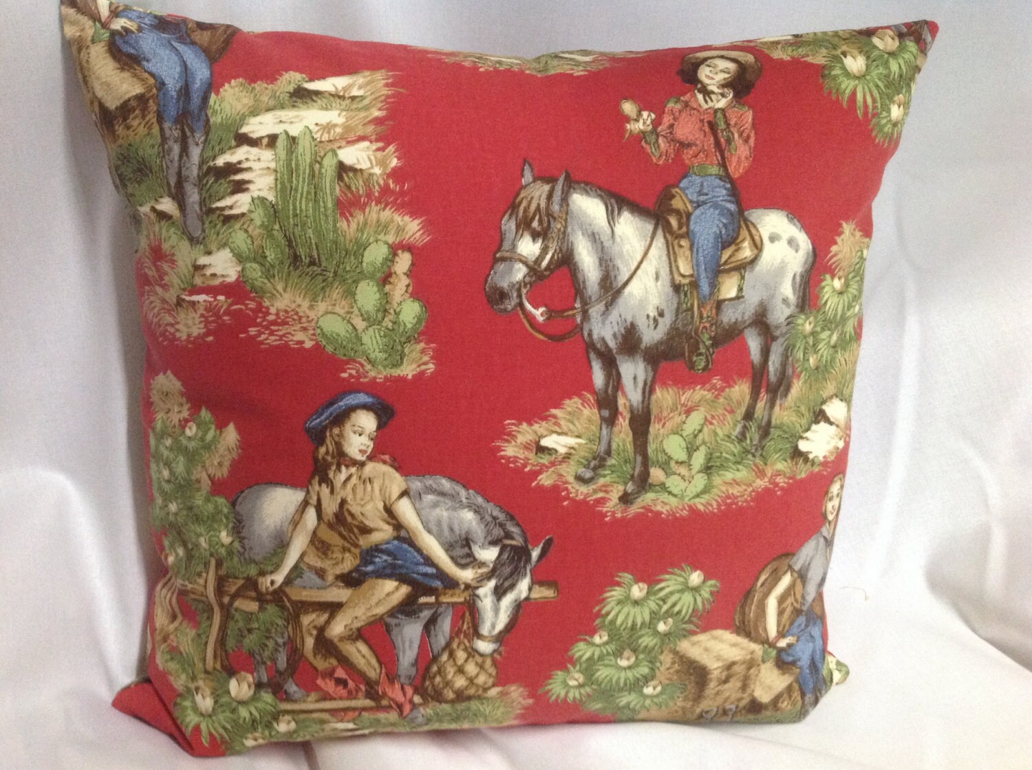 Western Themed Fabric Western Themed Fabric