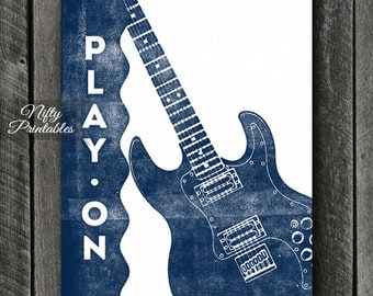 Guitar Wall Decor guitar wall art | etsy Guitar Wall Decor guitar wall art | etsy