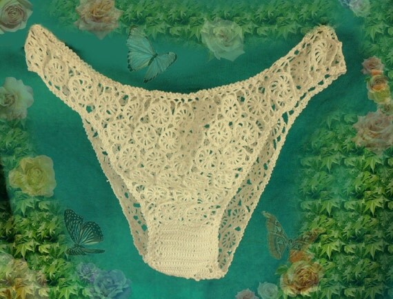 Sexy crochet bottom,cotton lace lingerie,see thru panties,silk knickers,crochet bikini,erotic lingerie,sheer panties,hot panties,