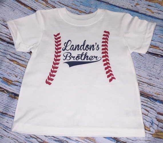 Items similar to Baseball Brother Toddler TShirt on Etsy