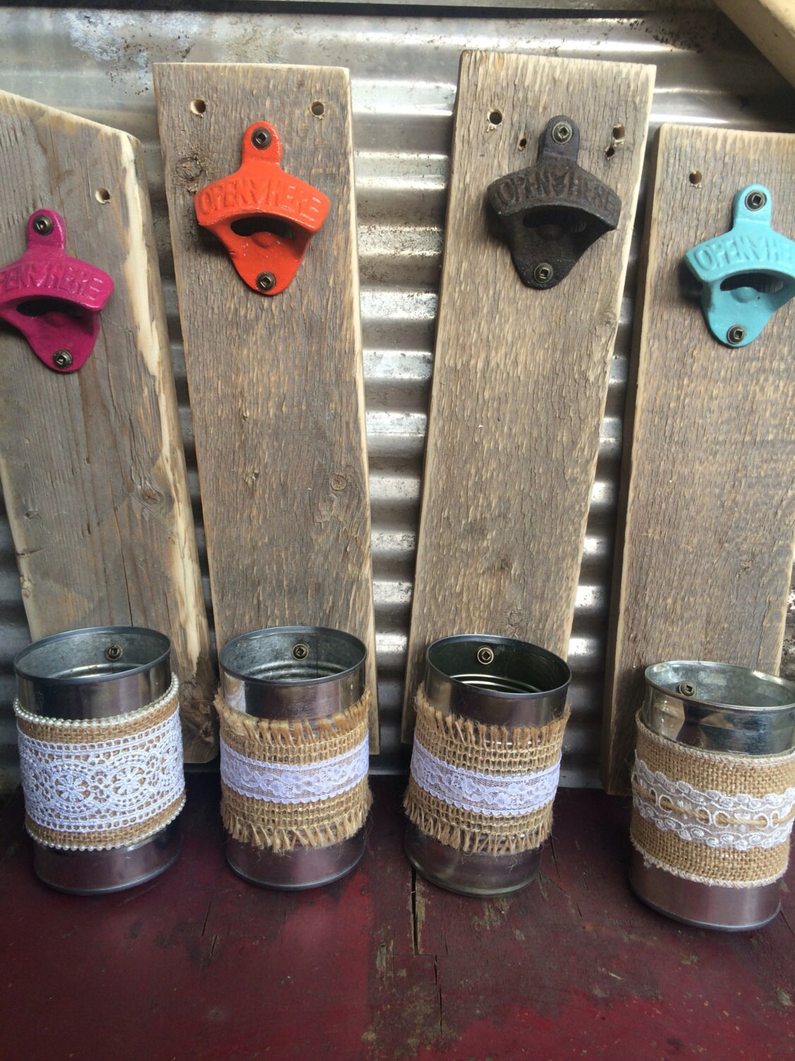 Painted Bottle Openers Rustic Bottle Openers Wall Mounted