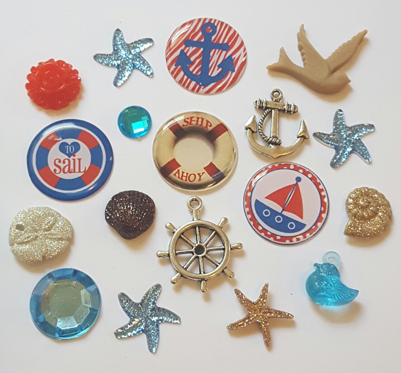 Nautical Scrapbook Embellishments