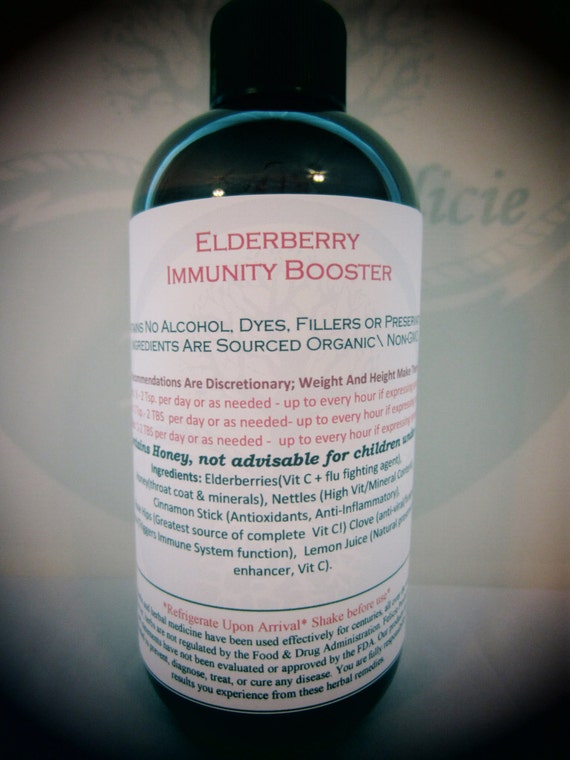 Organic Elderberry Syrup Immunity Booster by FelicieProducts