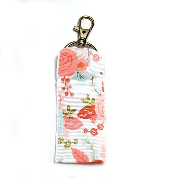 Floral Lip Balm Holder by DelightNaturals on Etsy