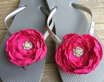 Fancy Flip Flops (size 9)