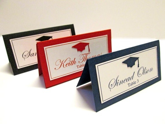 Free Printable Graduation Place Cards