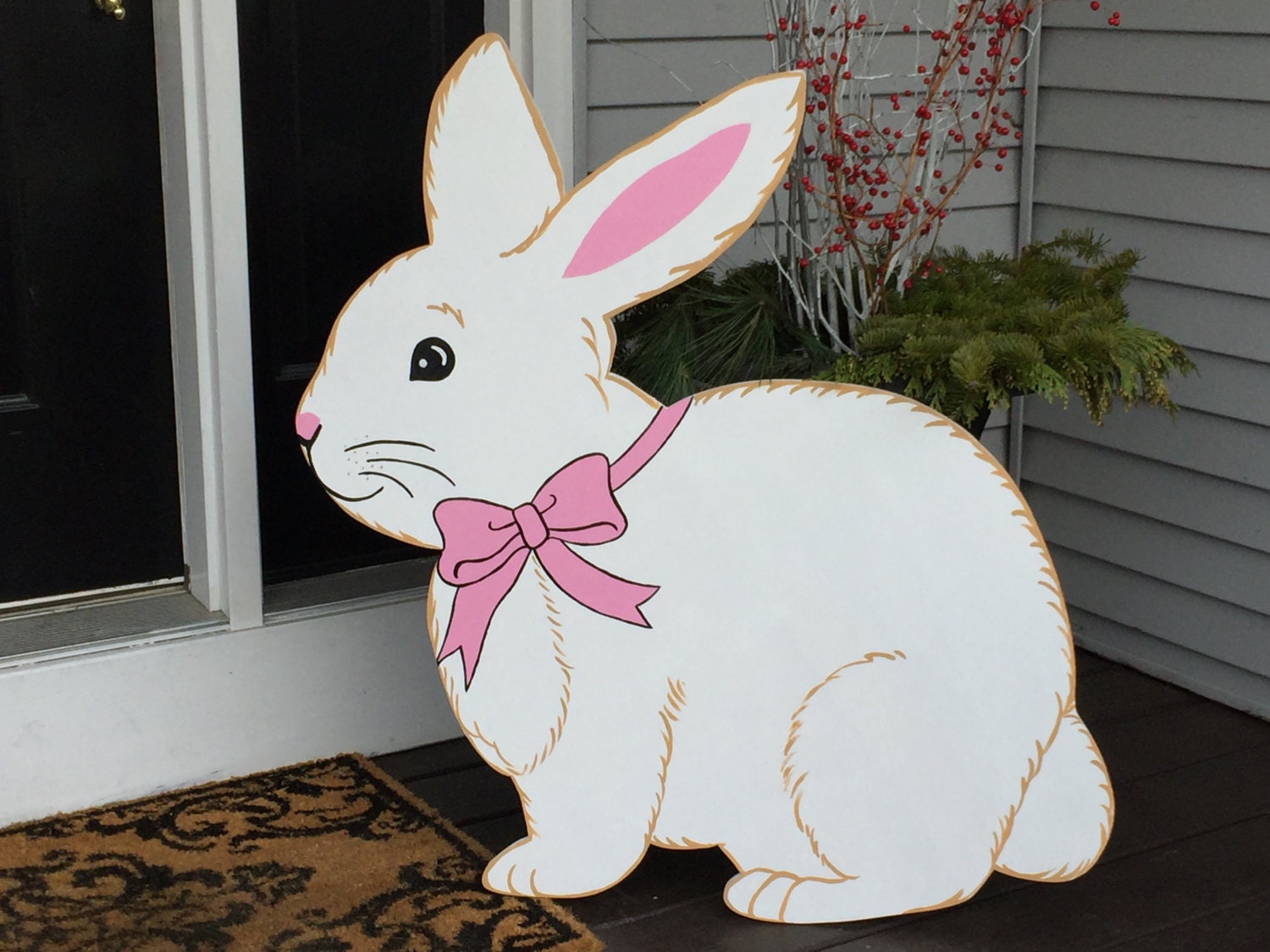 Easter Bunny Outdoor Lawn Decor