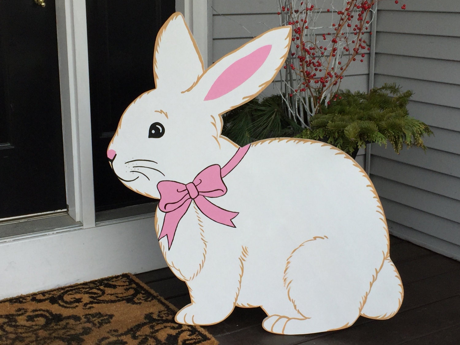 Easter Bunny Outdoor Lawn Decor