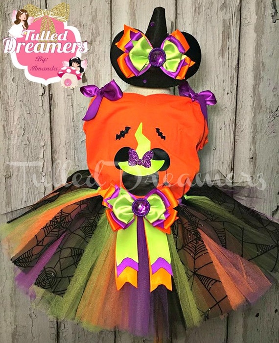 Minnie Mouse Witch Costume
 minnie mouse witch costume minnie mouse witch by TulledDreamers